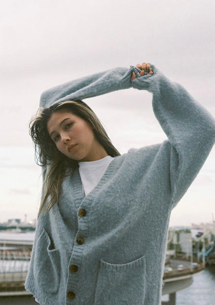 MOHAIR CARDIGAN